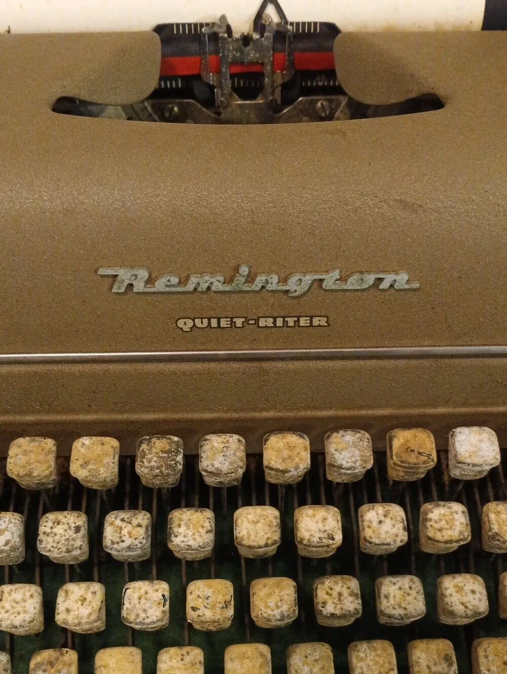 Typewriter in Case